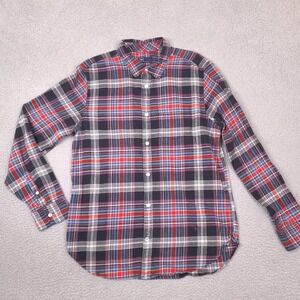 Gap Flannel Shirt Mens Large Lake Plaid Button Down Outdoor‎ Long Sleeve